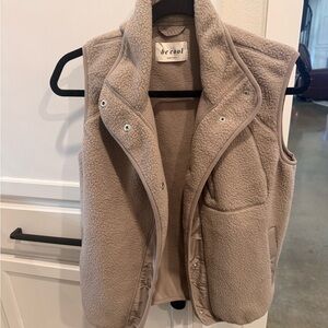 BE COOL Beige Fleece Outerwear